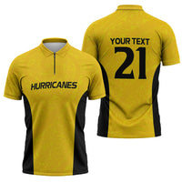 New Zealand Rugby Pacific Custom Zipper Polo Shirt Hau Awhiowhio Maori Tribal Tattoo LT9 - Polynesian Pride