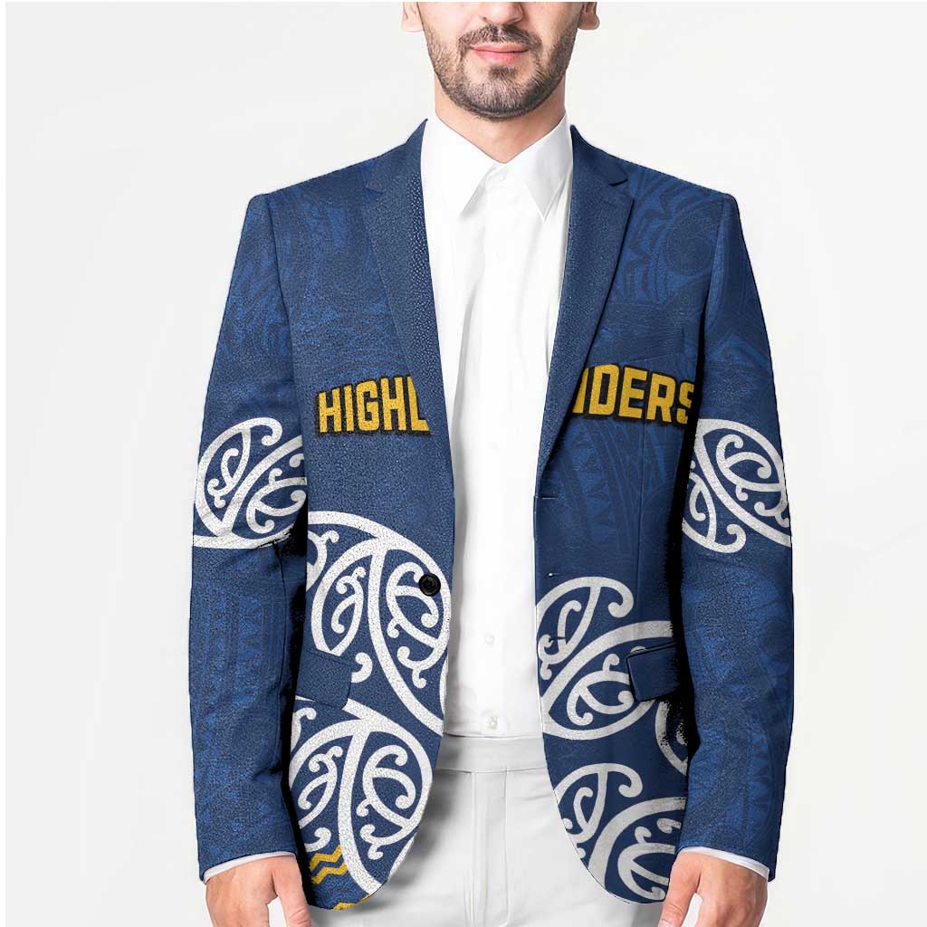 New Zealand Rugby Pacific Custom Blazer Kahupeka Maori Kowhaiwhai Pattern - Polynesian Pride