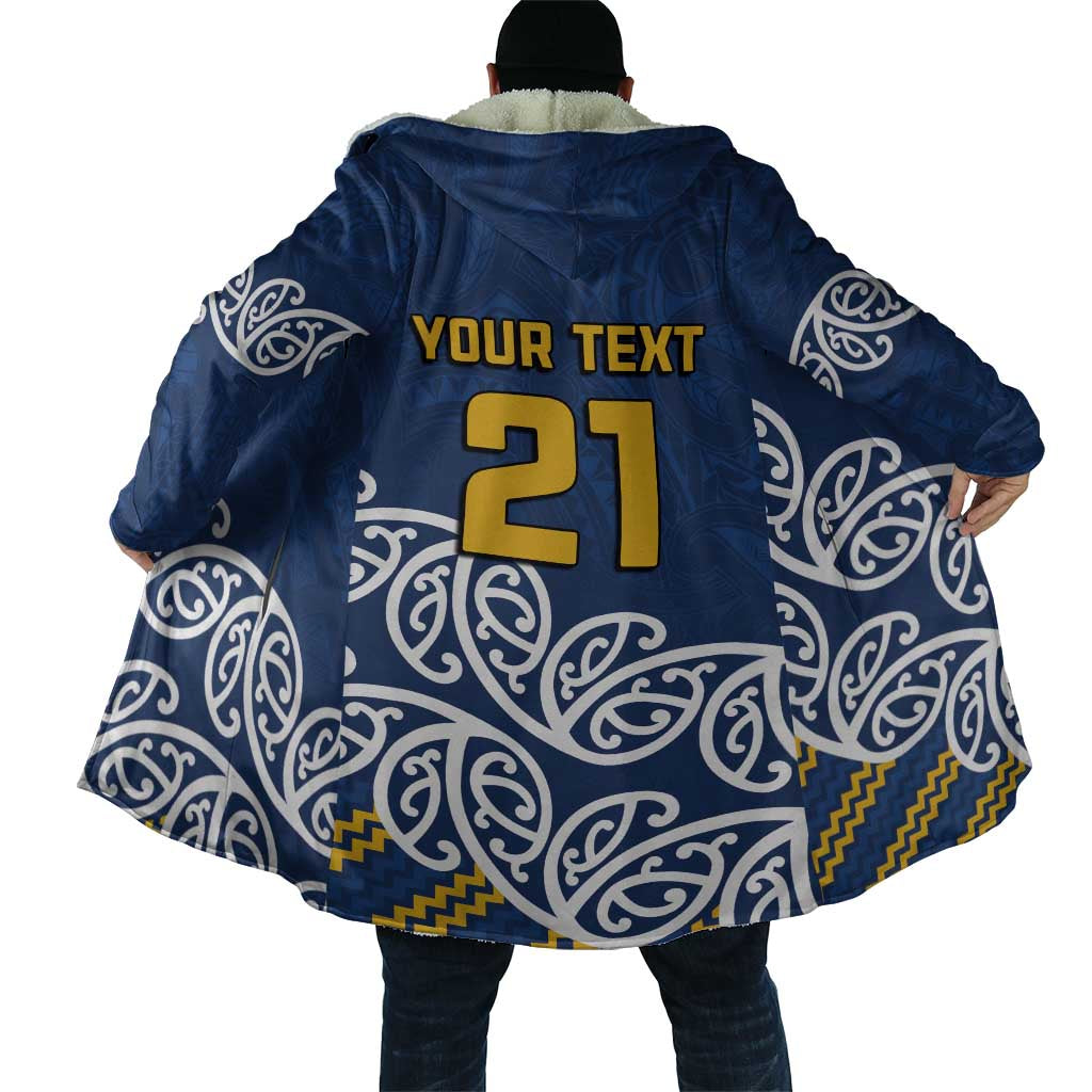 New Zealand Rugby Pacific Custom Cloak Kahupeka Maori Kowhaiwhai Pattern LT9 - Polynesian Pride