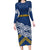 New Zealand Rugby Pacific Custom Family Matching Long Sleeve Bodycon Dress and Hawaiian Shirt Kahupeka Maori Kowhaiwhai Pattern