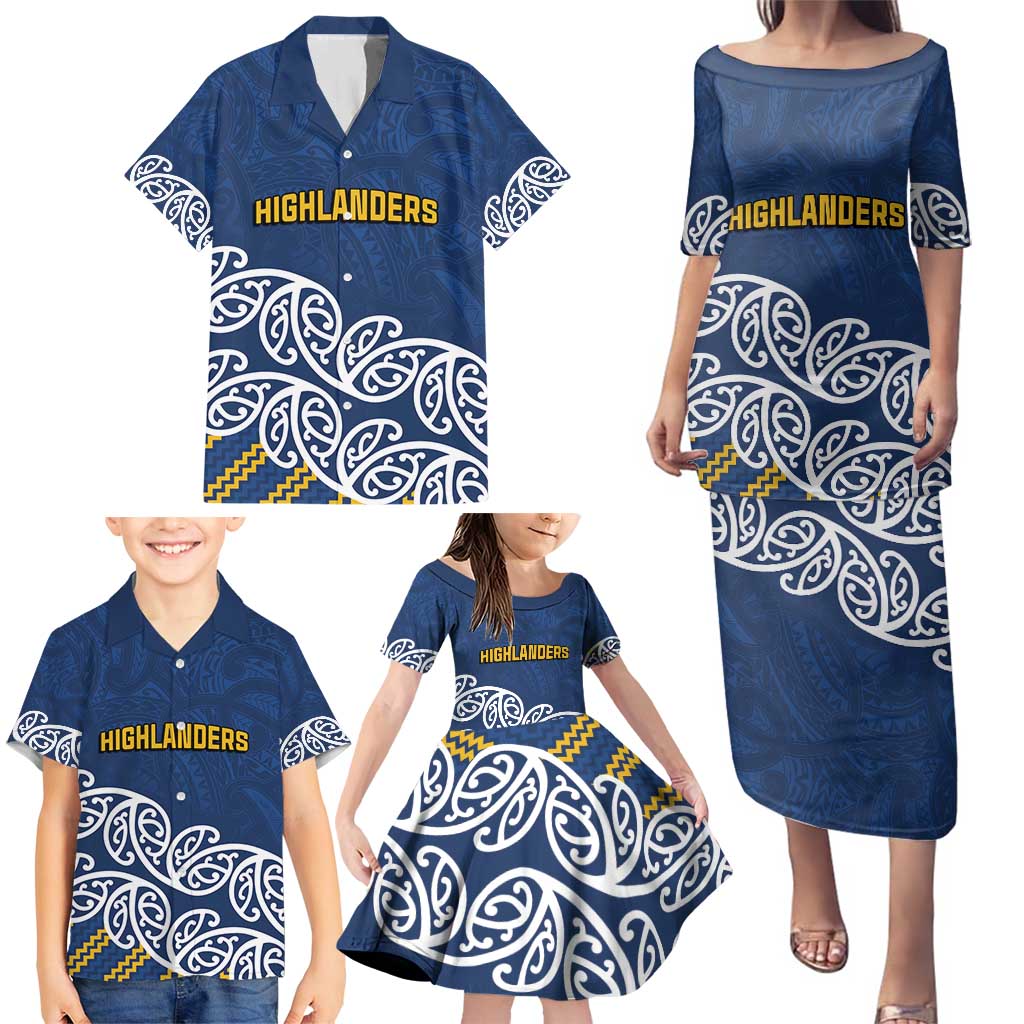 New Zealand Rugby Pacific Custom Family Matching Puletasi and Hawaiian Shirt Kahupeka Maori Kowhaiwhai Pattern LT9 - Polynesian Pride