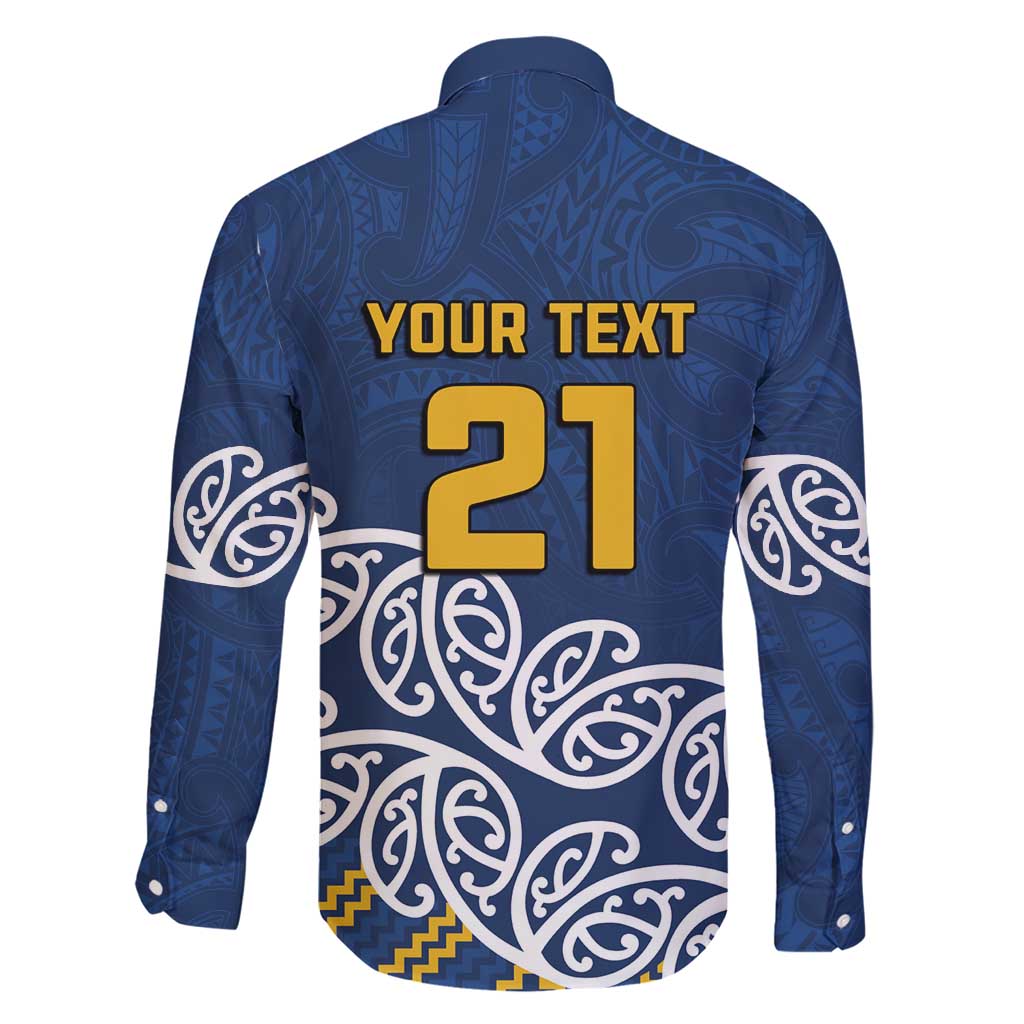 New Zealand Rugby Pacific Custom Family Matching Short Sleeve Bodycon Dress and Hawaiian Shirt Kahupeka Maori Kowhaiwhai Pattern LT9 - Polynesian Pride