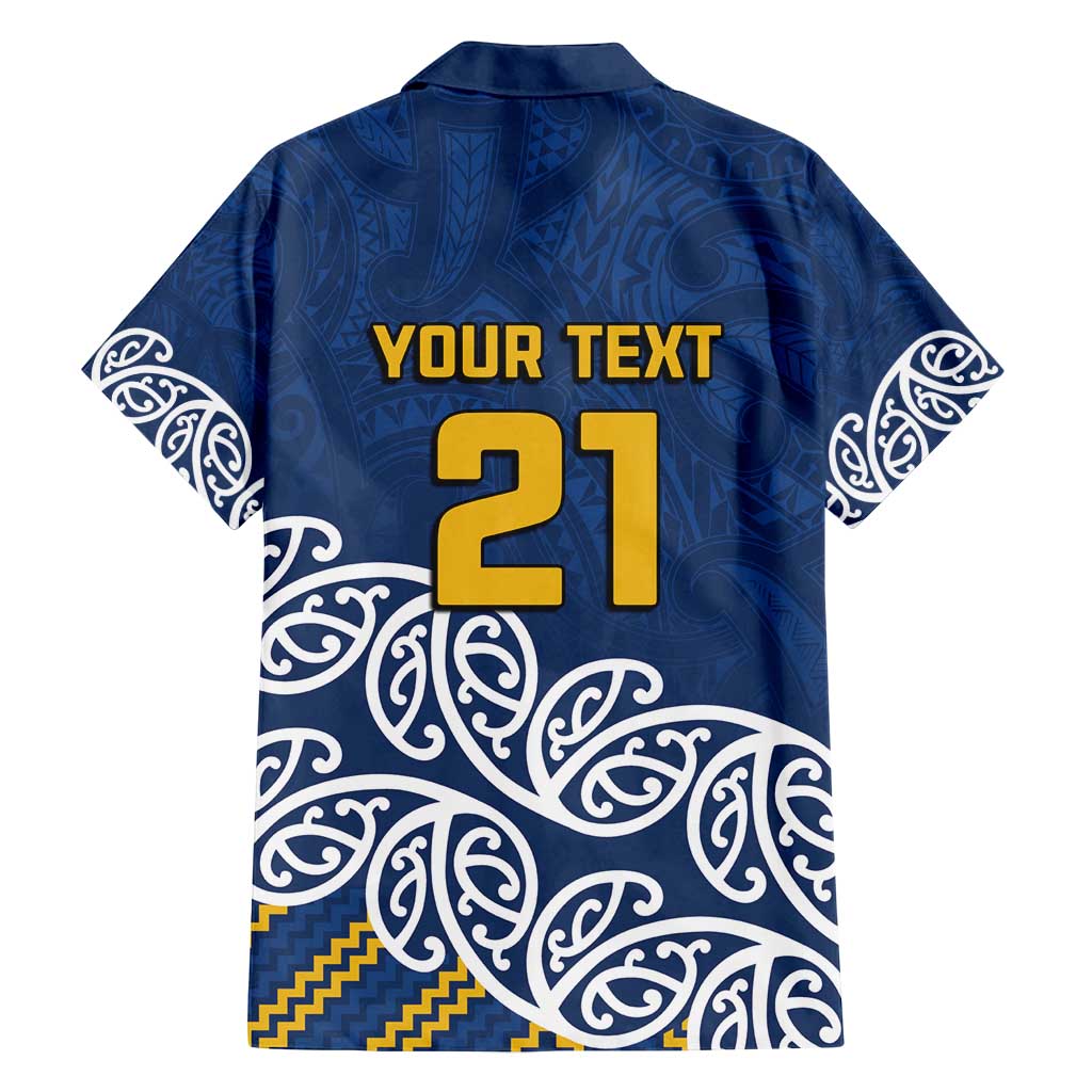 New Zealand Rugby Pacific Custom Family Matching Tank Maxi Dress and Hawaiian Shirt Kahupeka Maori Kowhaiwhai Pattern LT9 - Polynesian Pride