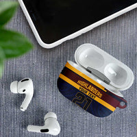 New Zealand Rugby Pacific Custom AirPods Case Kahupeka Retro 2025 Taniko Motif - Polynesian Pride