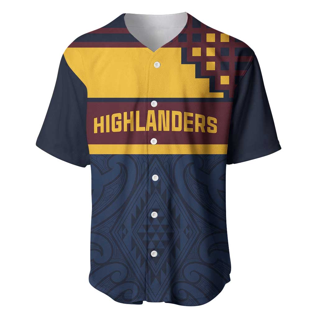 New Zealand Rugby Pacific Custom Baseball Jersey Kahupeka Retro 2025 Taniko Motif