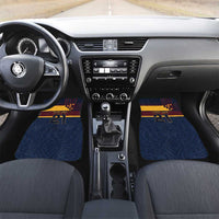 New Zealand Rugby Pacific Custom Car Mats Kahupeka Retro 2025 Taniko Motif