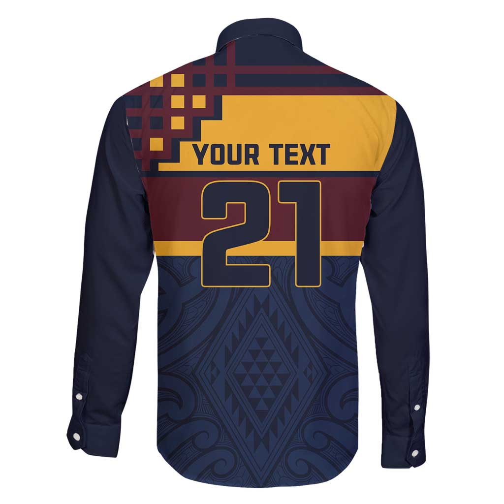 New Zealand Rugby Pacific Custom Family Matching Off Shoulder Short Dress and Hawaiian Shirt Kahupeka Retro 2025 Taniko Motif LT9 - Polynesian Pride