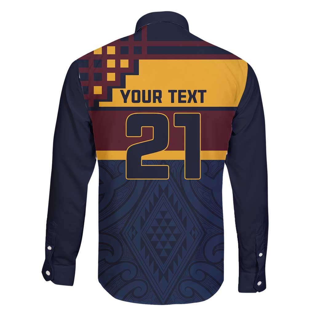 New Zealand Rugby Pacific Custom Family Matching Short Sleeve Bodycon Dress and Hawaiian Shirt Kahupeka Retro 2025 Taniko Motif LT9 - Polynesian Pride