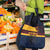 New Zealand Rugby Pacific Custom Grocery Bag Kahupeka Retro 2025 Taniko Motif