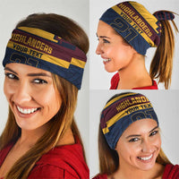 New Zealand Rugby Pacific Custom Neck Gaiter Kahupeka Retro 2025 Taniko Motif - Polynesian Pride