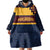 New Zealand Rugby Pacific Custom Wearable Blanket Hoodie Kahupeka Retro 2025 Taniko Motif