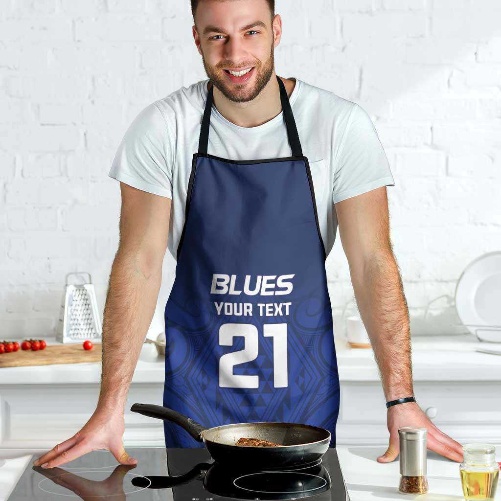 New Zealand Rugby Pacific Custom Apron Kahurangi Auckland All Blue - Polynesian Pride