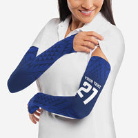 New Zealand Rugby Pacific Custom Arm Sleeves Kahurangi Auckland All Blue - Polynesian Pride
