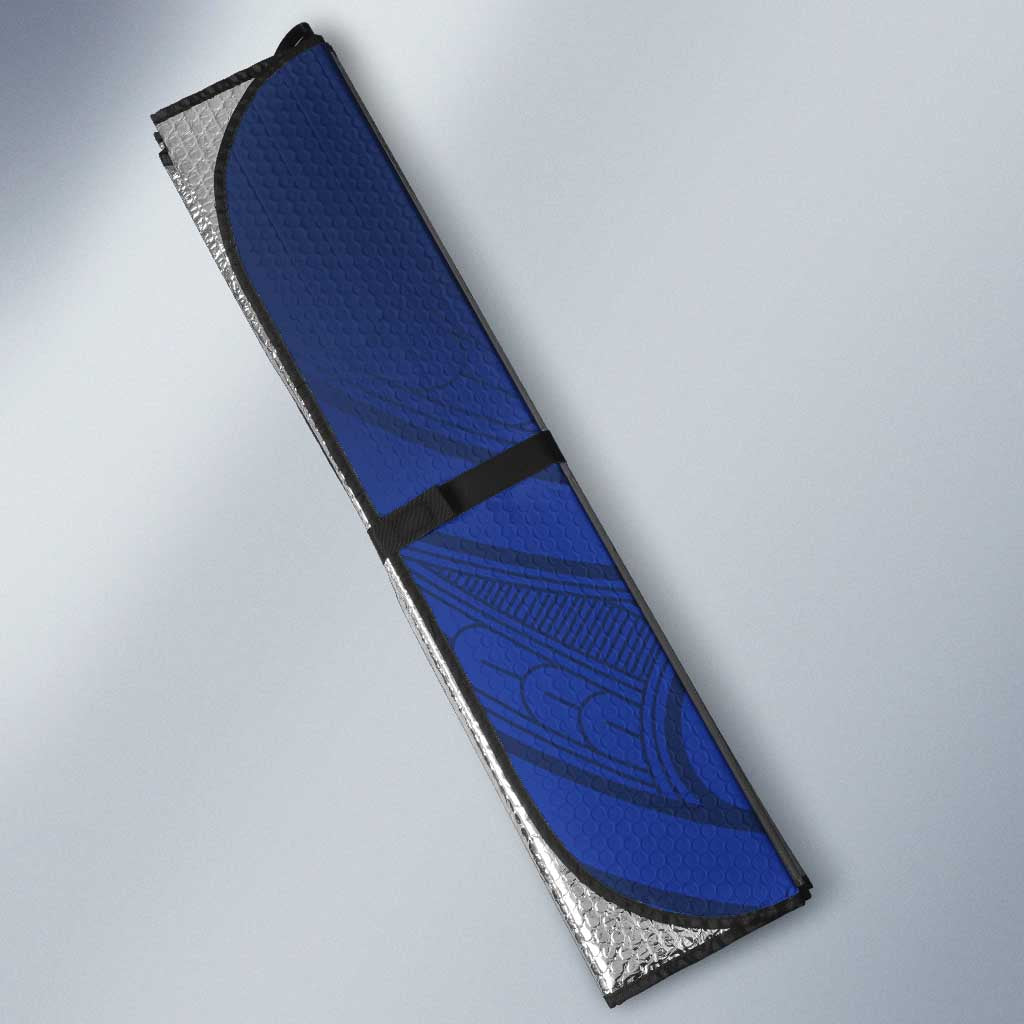 New Zealand Rugby Pacific Custom Auto Sun Shade Kahurangi Auckland All Blue - Polynesian Pride