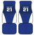 New Zealand Rugby Pacific Custom Car Mats Kahurangi Auckland All Blue