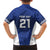 New Zealand Rugby Pacific Custom Family Matching Short Sleeve Bodycon Dress and Hawaiian Shirt Kahurangi Auckland All Blue