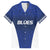 New Zealand Rugby Pacific Custom Family Matching Short Sleeve Bodycon Dress and Hawaiian Shirt Kahurangi Auckland All Blue