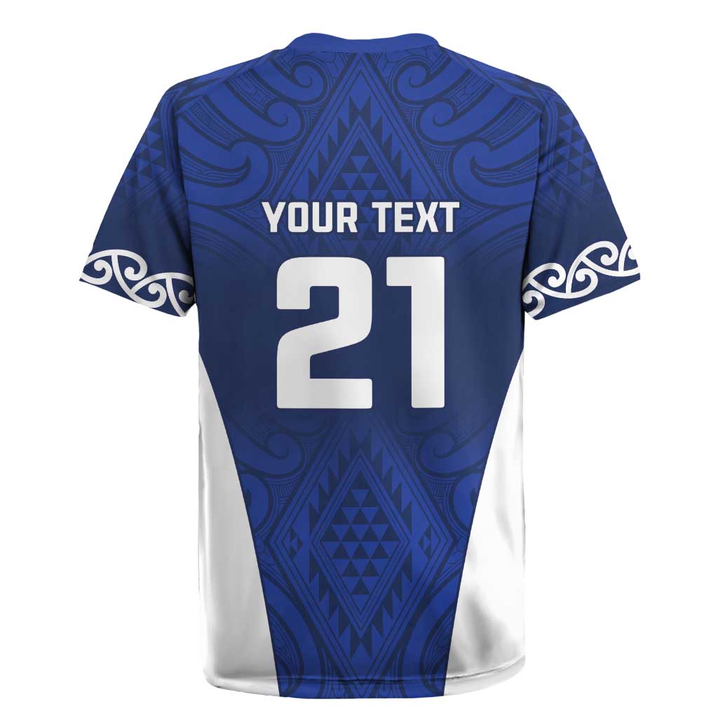 New Zealand Rugby Pacific Custom Rugby Jersey Kahurangi Auckland All Blue