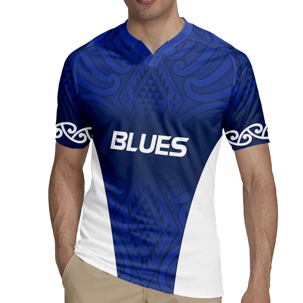 New Zealand Rugby Pacific Custom Rugby Jersey Kahurangi Auckland All Blue