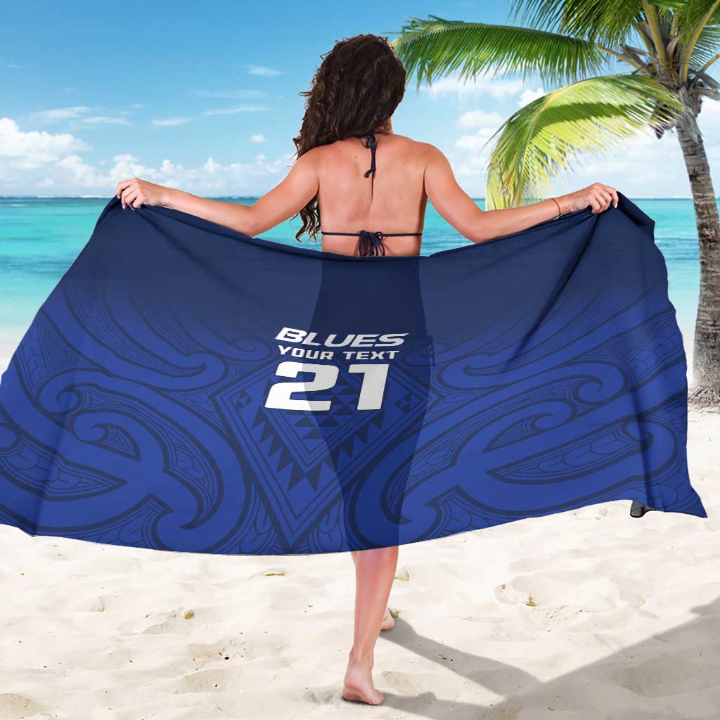 New Zealand Rugby Pacific Custom Sarong Kahurangi Auckland All Blue LT9 - Polynesian Pride