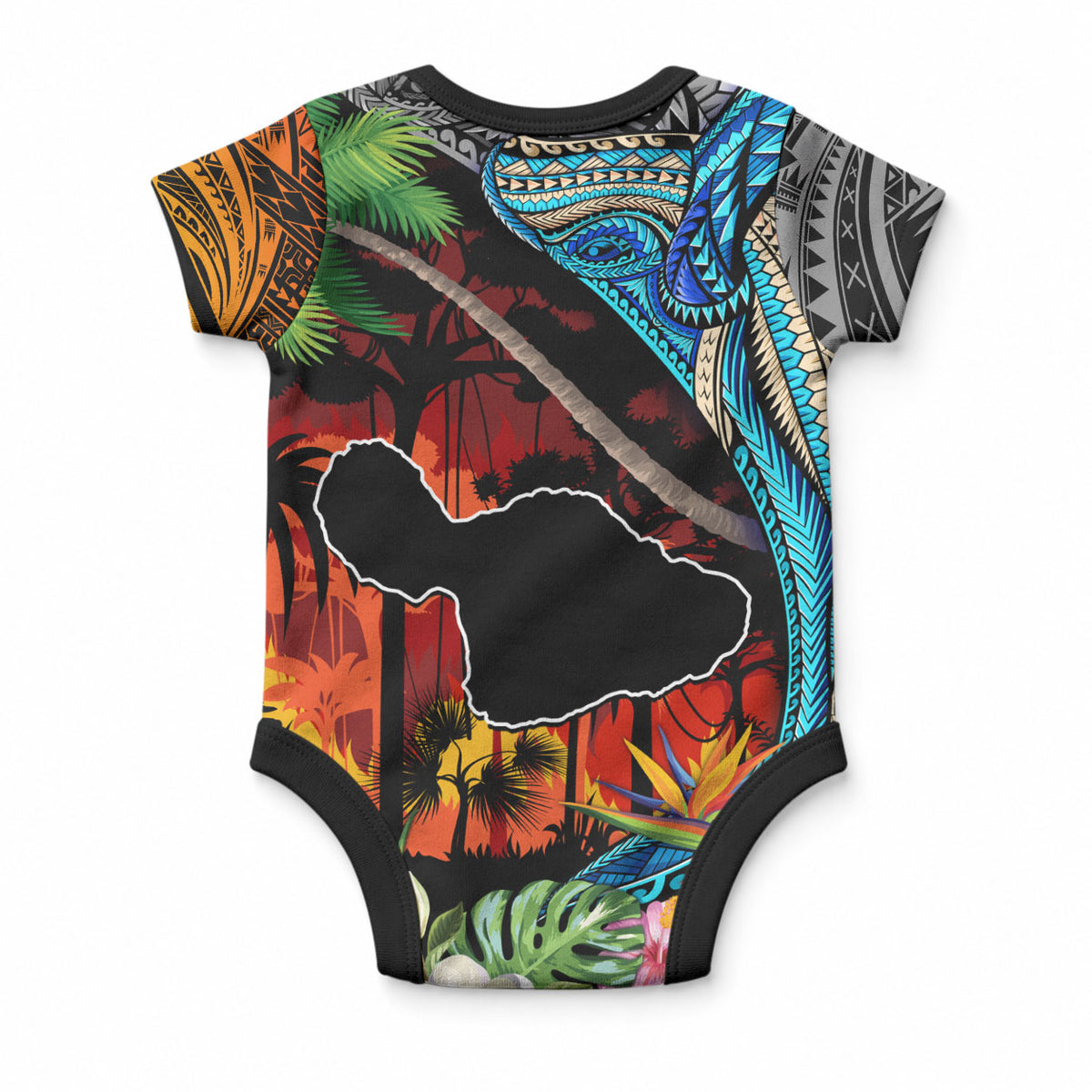 Hawaii Strong Maui Wildfire Baby Onesie Pray For Lahaina Maui LT9 - Polynesian Pride