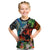 Personalised Hawaii Strong Maui Wildfire Kid T Shirt Pray For Lahaina Maui LT9 Black - Polynesian Pride