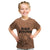 Hawaii Strong Maui Wildfire Kid T Shirt No1 LT9 Gold - Polynesian Pride