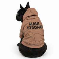 Hawaii Strong Maui Wildfire Pet Hoodie No1 LT9 - Polynesian Pride