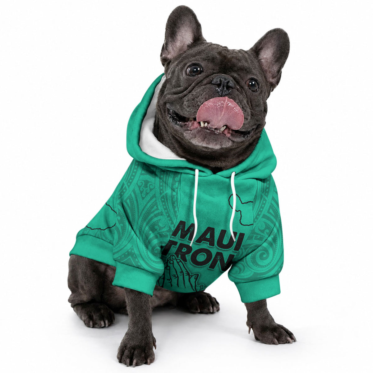 Hawaii Strong Maui Wildfire Pet Hoodie No2 LT9 - Polynesian Pride