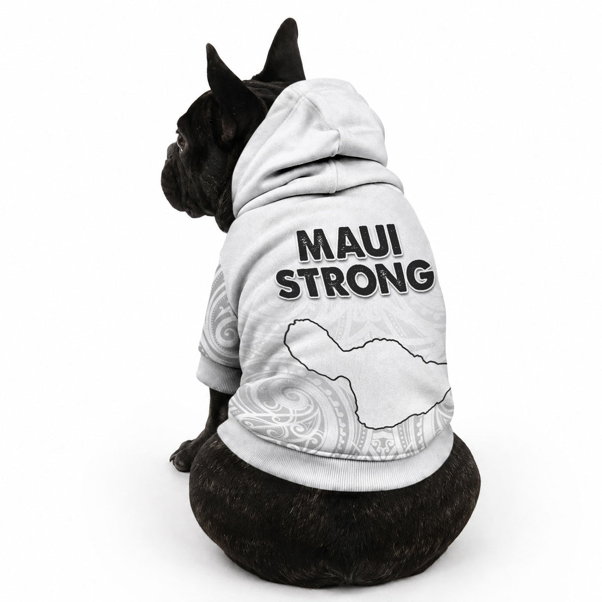 Hawaii Strong Maui Wildfire Pet Hoodie No4 LT9 - Polynesian Pride
