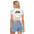 Hawaii Strong Maui Wildfire Raglan Cropped T Shirt No4 LT9 - Polynesian Pride