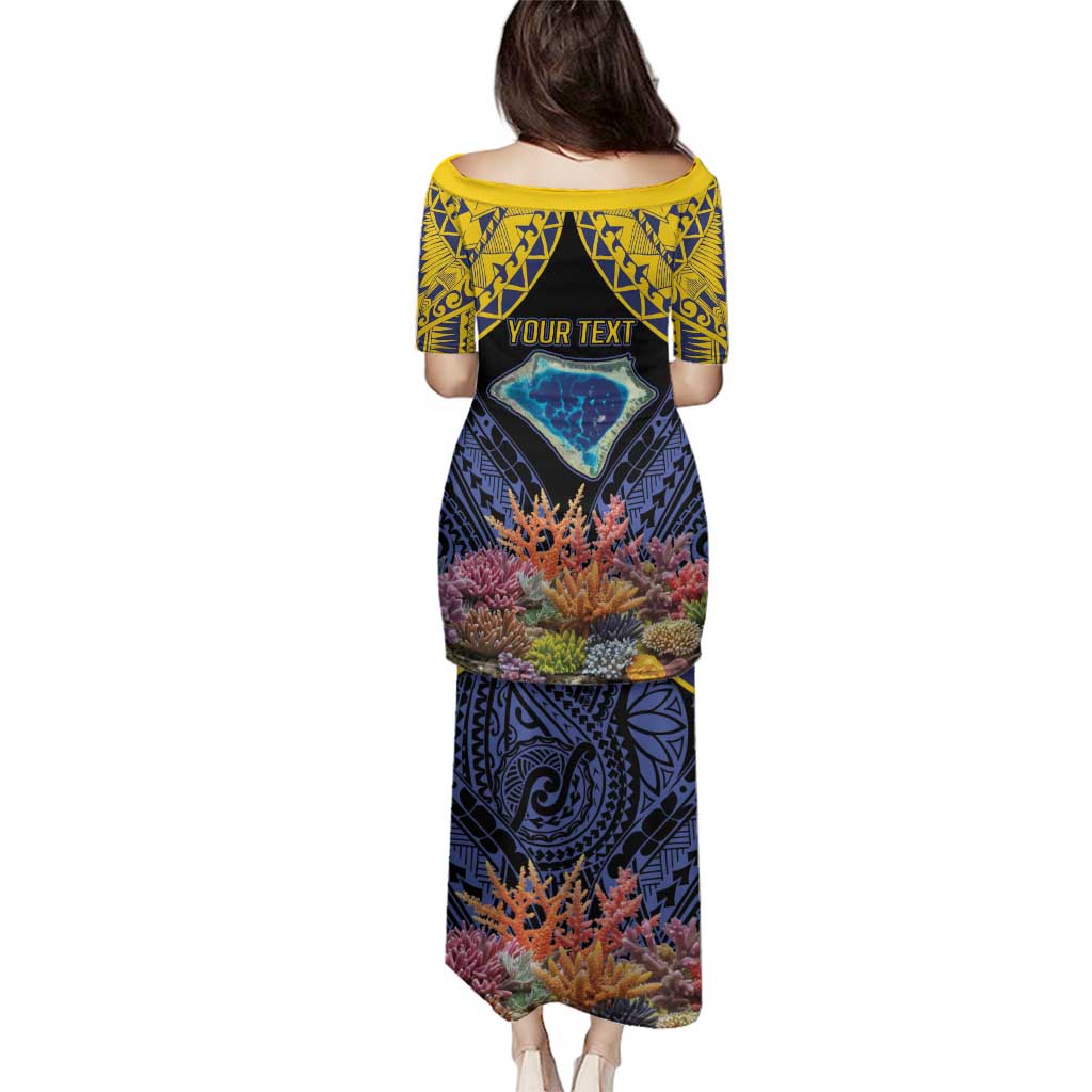 Tokelau Atafu Atoll Personalised Family Matching Puletasi and Hawaiian Shirt Pacific Coral Reef Vibe LT9 - Polynesian Pride