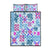 Hawaii Tapa Tribal Quilt Bed Set With Hawaiian Quilt Pattern Blue LT9 Blue - Polynesian Pride