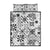 Hawaii Tapa Tribal Quilt Bed Set With Hawaiian Quilt Pattern Black LT9 - Polynesian Pride