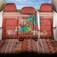 Hawaii Mele Kalikimaka Back Car Seat Cover Surfing Santa Funny Christmas