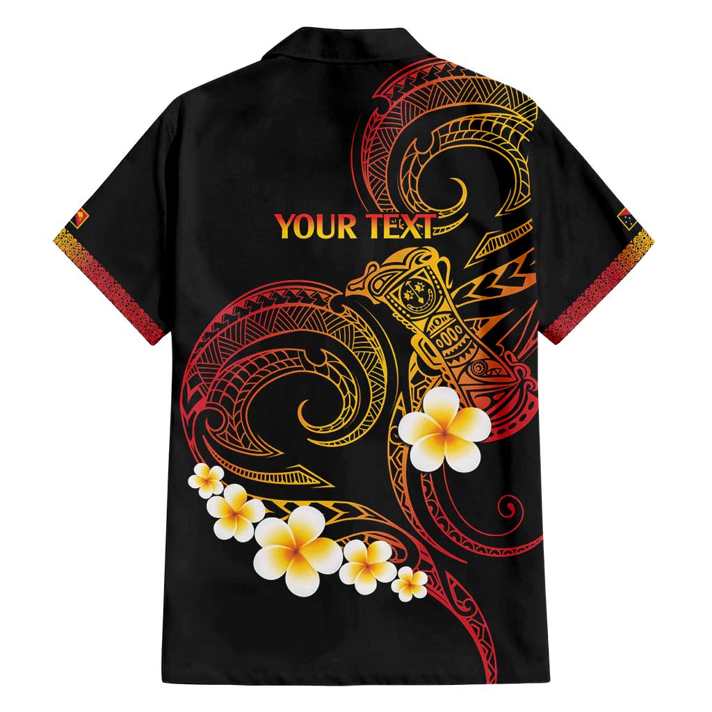 Personalised Papua New Guinea Sepik Family Matching Summer Maxi Dress and Hawaiian Shirt Plumeria Floral Tribal Pattern LT9 - Polynesian Pride