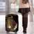 Personalised Papua New Guinea Sepik Luggage Cover Plumeria Floral Tribal Pattern - Polynesian Pride