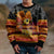 Personalised PNG Hamamas Krismas Kid Ugly Christmas Sweater Papua New Guinea Bird Of Paradise Merry Christmas Black Style LT9 - Polynesian Pride