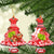 Hawaii Mele Kalikimaka Ceramic Ornament Santa Claus and Hula Dancing Merry Christmas LT9 Christmas Tree Red - Polynesian Pride