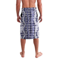 Hawaiian Ohia Lehua Lei Lavalava Plaid Palaka Uliuli hohonu Pattern - Polynesian Pride