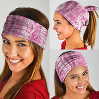 Hawaiian Ohia Lehua Lei Neck Gaiter Plaid Palaka Akala Pattern - Polynesian Pride