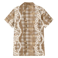 Hawaiian Ohia Lehua Lei Hawaiian Shirt Plaid Palaka Kalaihaahaa Pattern - Polynesian Pride