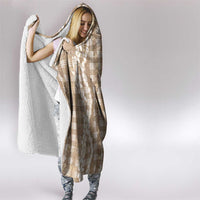 Hawaiian Ohia Lehua Lei Hooded Blanket Plaid Palaka Kalaihaahaa Pattern - Polynesian Pride