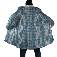 Hawaiian Ohia Lehua Lei Cloak Plaid Palaka Uliuli Omaomao Pattern - Polynesian Pride
