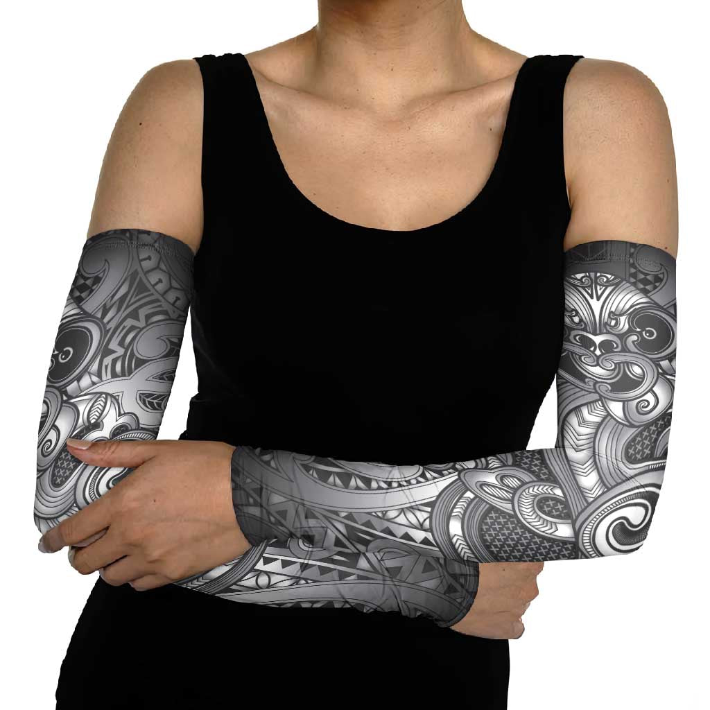 Aotearoa Maori Hei Tiki Arm Sleeves Kiwikiwi Kowhaiwhai Puhoro Motif
