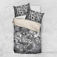 Aotearoa Maori Hei Tiki Bedding Set Kiwikiwi Kowhaiwhai Puhoro Motif