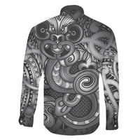 Aotearoa Maori Hei Tiki Family Matching Mermaid Dress and Hawaiian Shirt Kiwikiwi Kowhaiwhai Puhoro Motif LT9 - Polynesian Pride