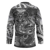 Aotearoa Maori Hei Tiki Hockey Jersey Kiwikiwi Kowhaiwhai Puhoro Motif