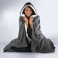 Aotearoa Maori Hei Tiki Hooded Blanket Kiwikiwi Kowhaiwhai Puhoro Motif