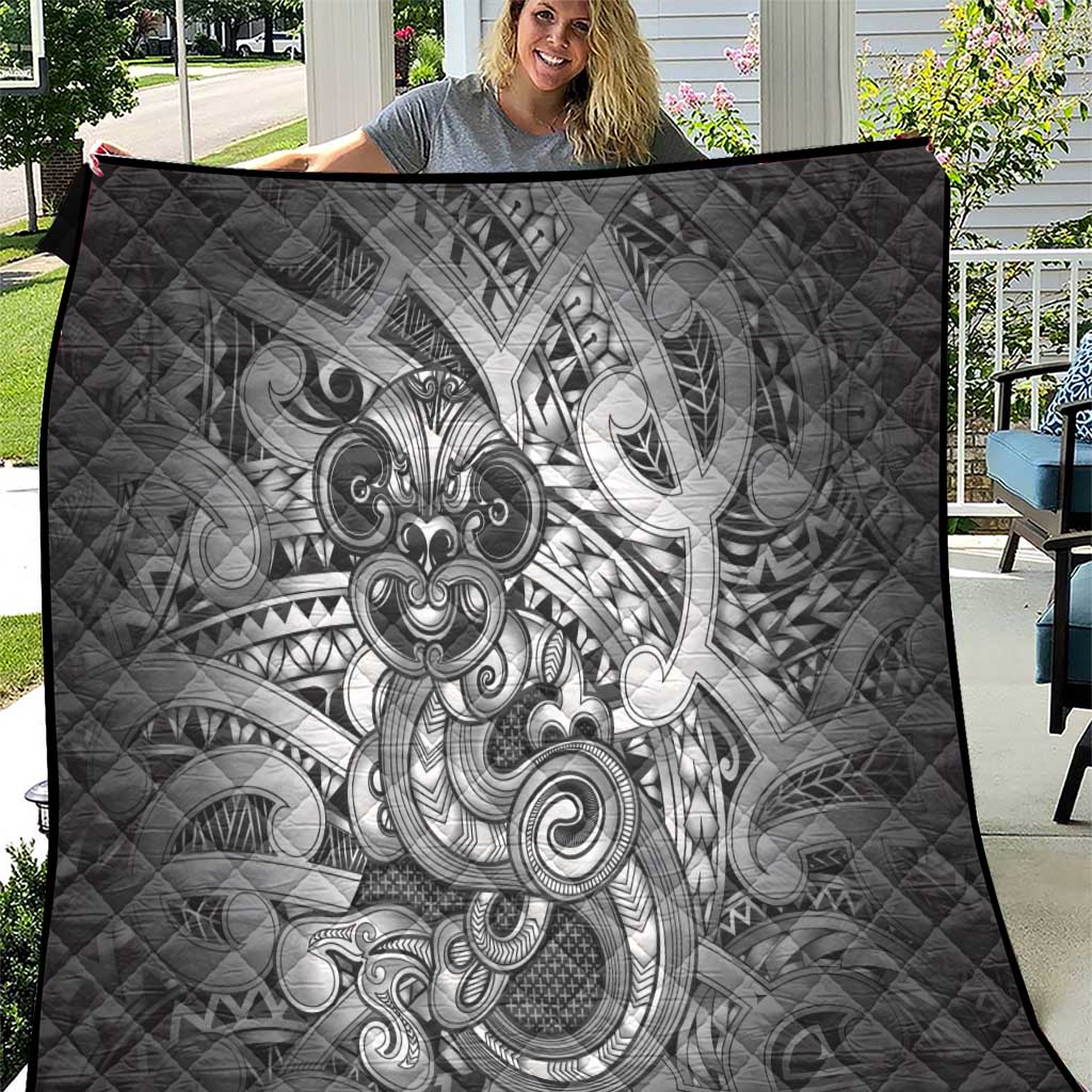 Aotearoa Maori Hei Tiki Quilt Kiwikiwi Kowhaiwhai Puhoro Motif